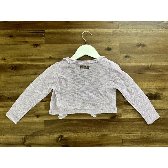 NWT Matilda Jane Can You Imagine Knit Wrap Tie Purple Long Sleeve Sweater 2 - Picture 3 of 6